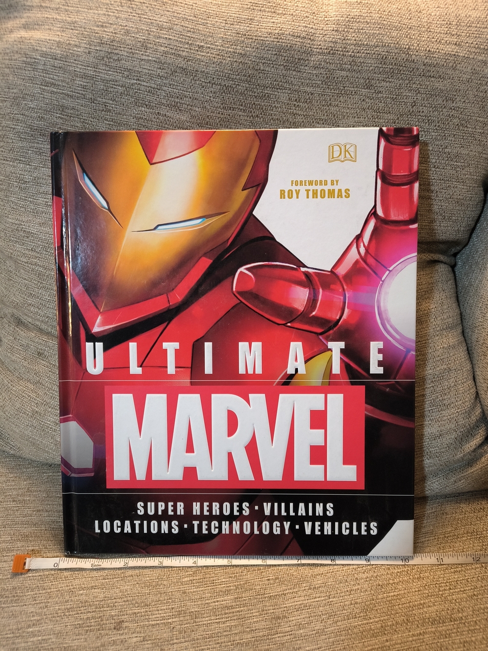 Marvel Ultimate Hardcover Book - Red, Gold, White